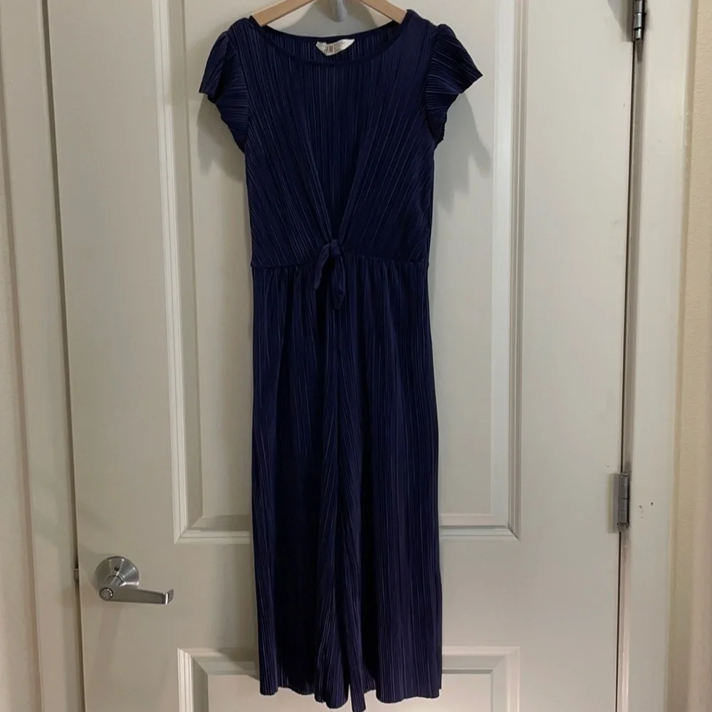 Girl’s H&M Blue Romper Size 6-7